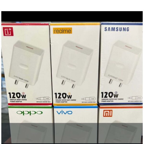 Copy 120W Adapter with Cable – Fast Charging