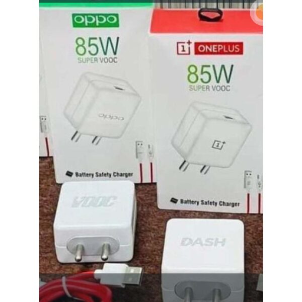 Copy 85W Adapter with Cable – Fast Charging | 6 Months Warranty