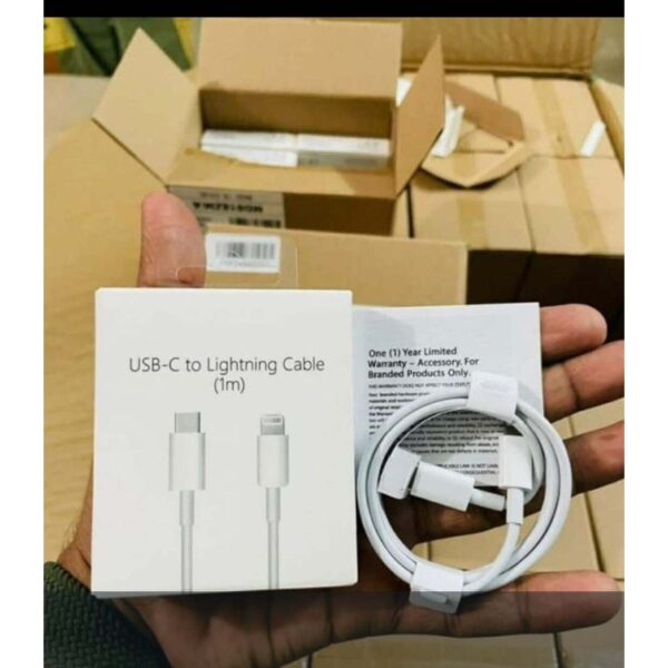 Apple Type-C to Lightning Cable (1M) – Fast, Safe & Reliable