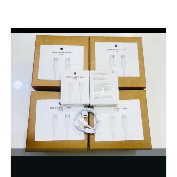 Apple iPhone Type-C to Type-C Cable (1M) – Fast Charging & Data Transfer